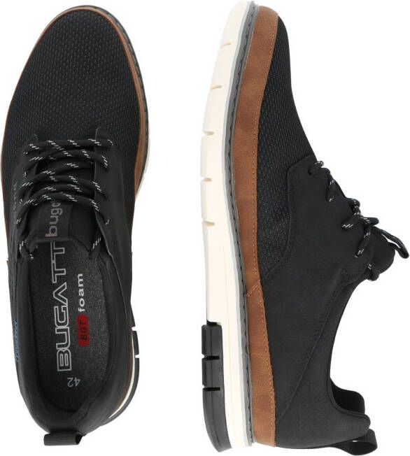 Bugatti Veterschoenen met gaatjespatroon vrijetijdsschoen lage schoen veterschoen - Foto 8