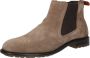 Bugatti Taupe Suede Chelsea Boot voor Heren Beige Heren - Thumbnail 6