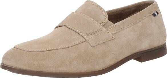 Bugatti Loafers van leer met labeldetail model 'Tryst'