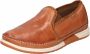 Bugatti Stijlvolle Bruin Cognac Leren Platte Schoenen voor Heren Brown Heren - Thumbnail 5
