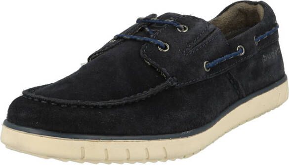 Bugatti Ocean Instappers blauw Textiel Heren - Foto 3