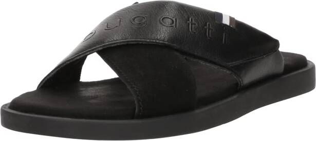 Bugatti Leren sandalen met labelopschrift model 'Derek'