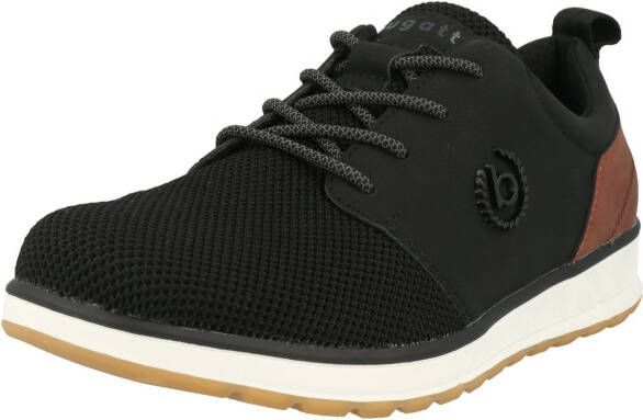Bugatti Sneakers met sierstiksels vrijetijdsschoen lage schoen veterschoen