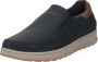 Bugatti Comfortabele Slip-on Schoen met Cognac Accenten Blue Heren - Thumbnail 4