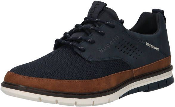 Bugatti Sneakers met bedrukt aantrekbandje vrijetijdsschoen halfhoge schoen veterschoen - Foto 6