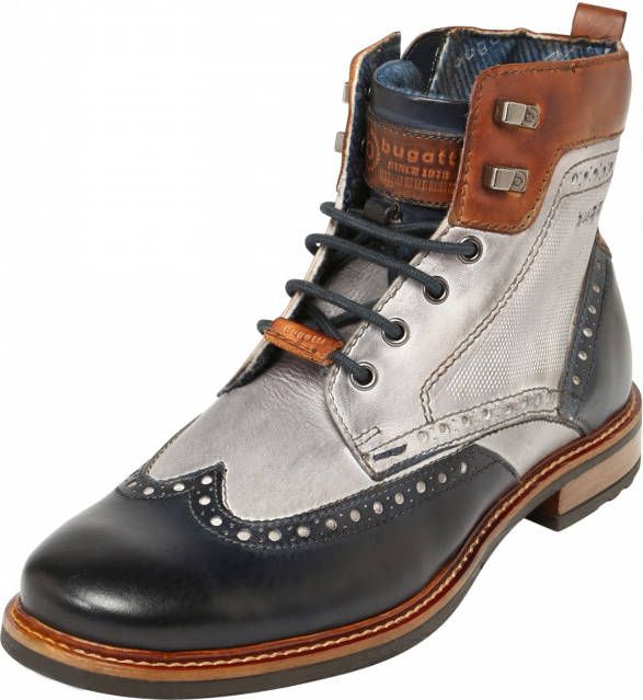 Bugatti Veterlaarsjes Marcello met comfortabel, verwisselbaar voetbed -  Schoenen.nl