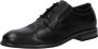 Bugatti Veterschoenen blokhak avondschoen feestelijke schoen business schoen logoprint - Thumbnail 2