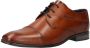 Bugatti Klassieke Leren Schoen Brown Heren - Thumbnail 4