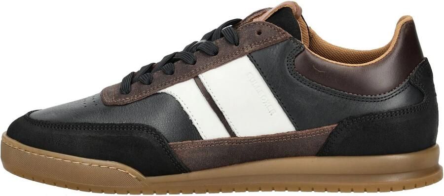 BULLBOXER Sneakers laag bruin zwart wit - Foto 2