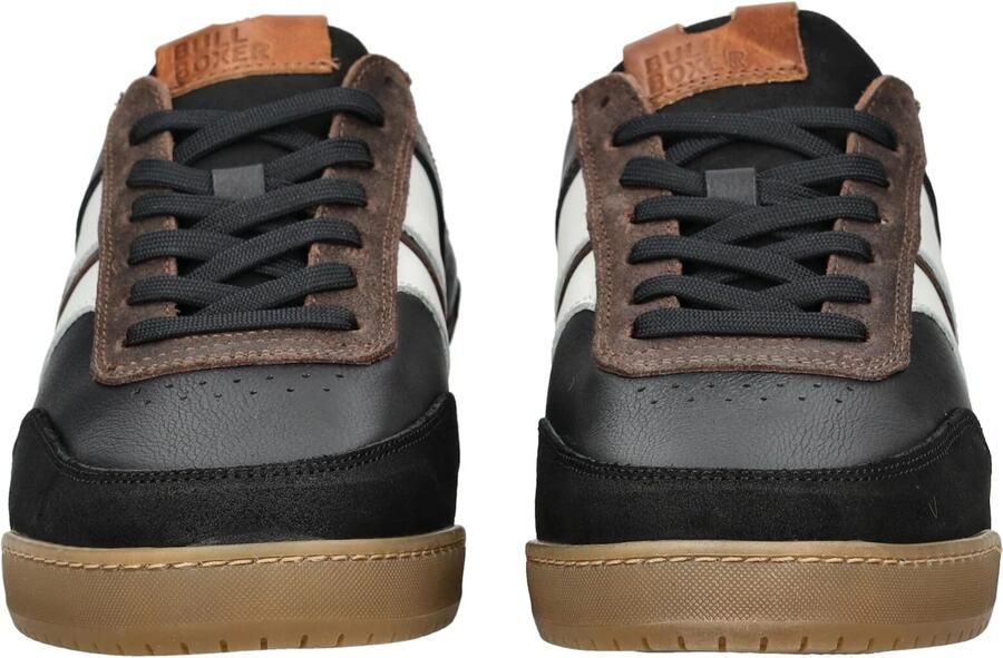 BULLBOXER Sneakers laag bruin zwart wit - Foto 4