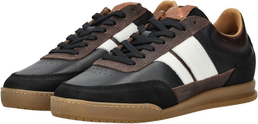 BULLBOXER Sneakers laag bruin zwart wit - Foto 5