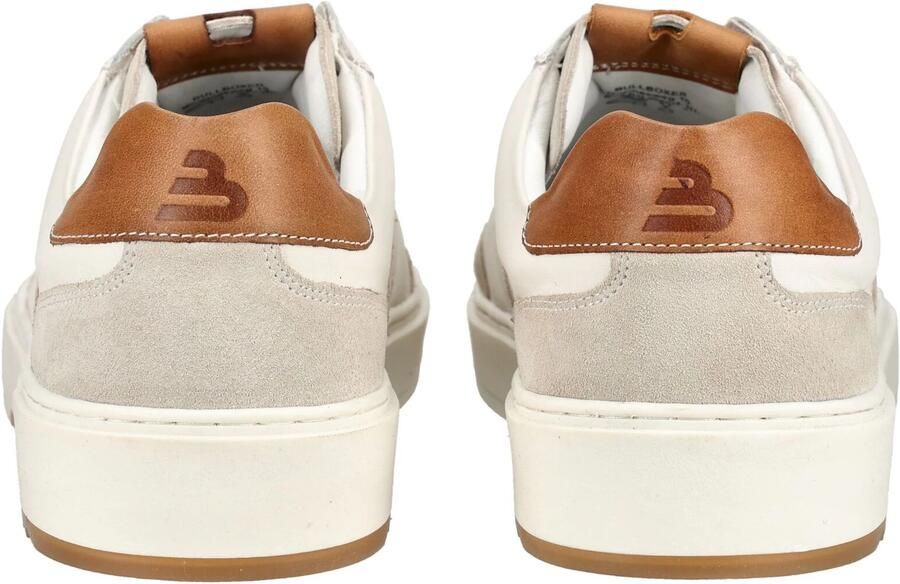 BULLBOXER Sneakers laag donkerbeige bruin wit - Foto 3
