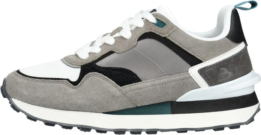 BULLBOXER Sneakers laag grijs lichtgrijs zwart wit - Foto 6