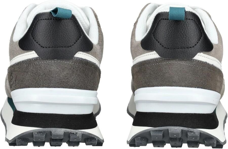 BULLBOXER Sneakers laag grijs lichtgrijs zwart wit - Foto 4