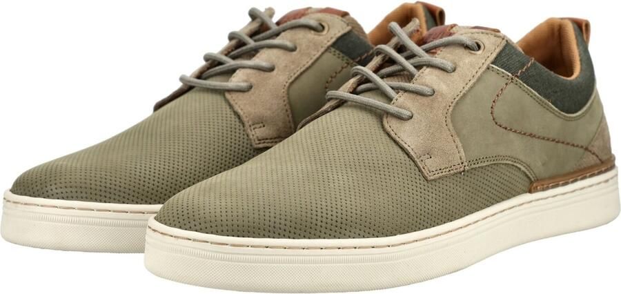 BULLBOXER Sneakers laag kaki lichtgroen - Foto 5