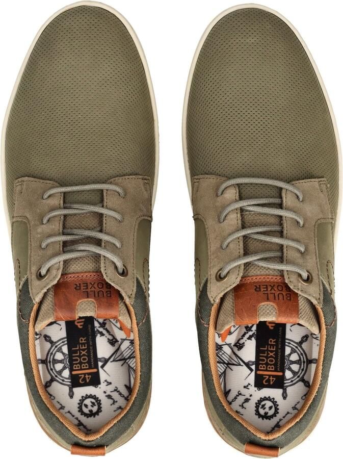 BULLBOXER Sneakers laag kaki lichtgroen - Foto 2