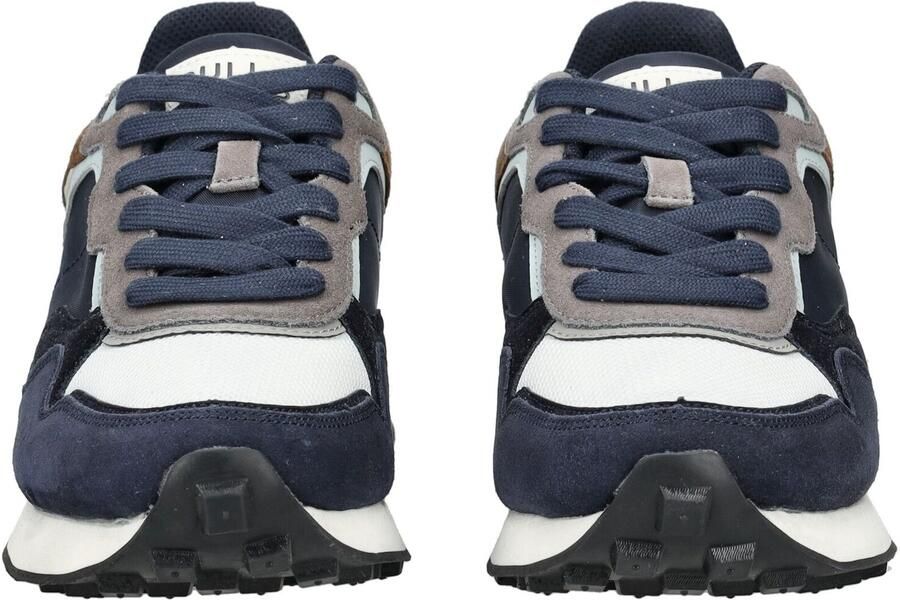 BULLBOXER Sneakers laag navy cognac wit - Foto 3