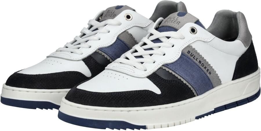 BULLBOXER Sneakers laag navy duifblauw wit - Foto 5