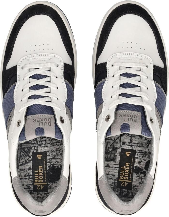 BULLBOXER Sneakers laag navy duifblauw wit - Foto 2