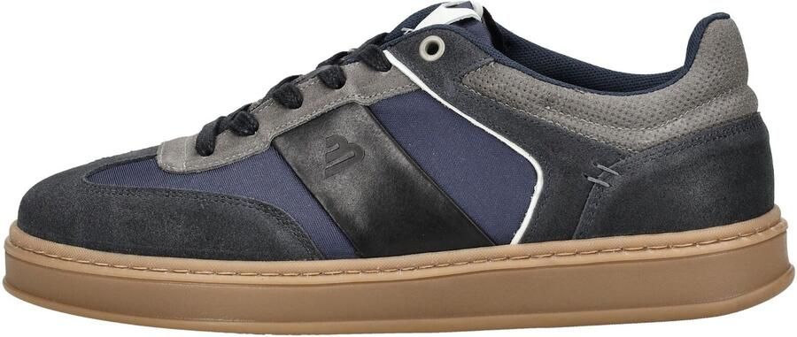 BULLBOXER Sneakers laag navy grijs wit - Foto 6