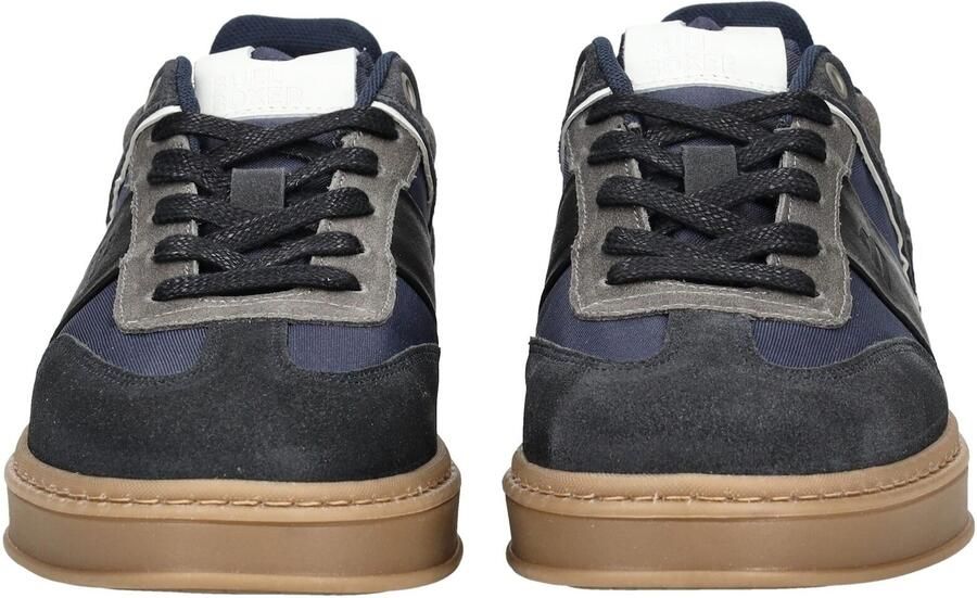 BULLBOXER Sneakers laag navy grijs wit - Foto 3