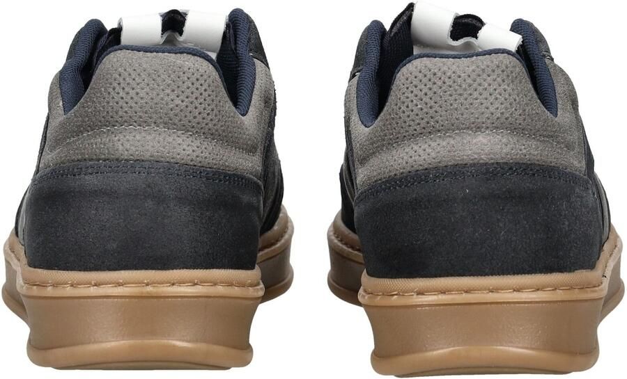 BULLBOXER Sneakers laag navy grijs wit - Foto 4