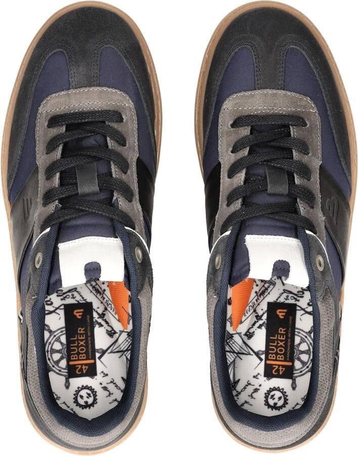 BULLBOXER Sneakers laag navy grijs wit - Foto 2