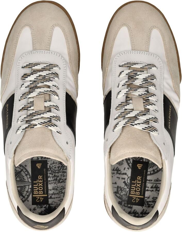 BULLBOXER Sneakers laag zwart wit parelwit - Foto 2
