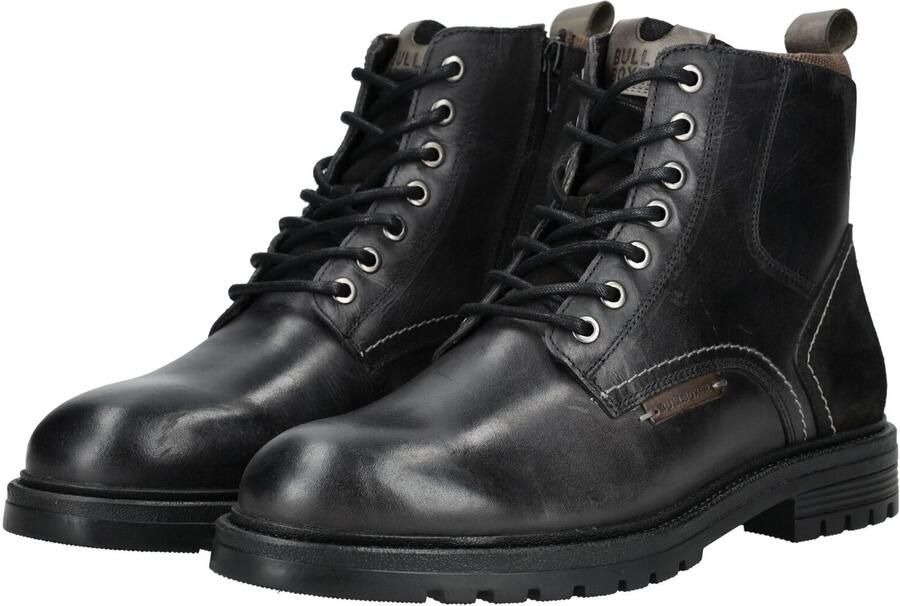 BULLBOXER Veterboots bruin zwart - Foto 5