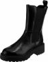 Bullboxer 612505E6L CHELSEA BLOKHAK Zwart Leer Chelsea boots Dames - Thumbnail 11