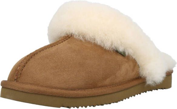 Bullboxer House Shoe Kids Unisex Tan Cognac 31 Sloffen - Foto 6