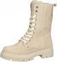 Bullboxer Ajs503 Veterboots Laarzen Met Veters Beige - Thumbnail 4
