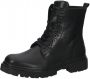 Bullboxer Ajs500 Veterboots Laarzen Met Veters Zwart - Thumbnail 4