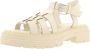 Bullboxer Plateau sandal 171001F2S_ Beige Dames - Thumbnail 3