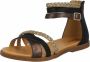 Bullboxer ALM013F1S sandalen zwart Meisjes Imitatieleer Meerkleurig 34 - Thumbnail 5