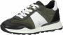 Bullboxer Aex002 Lage sneakers Leren Sneaker Jongens Groen - Thumbnail 4