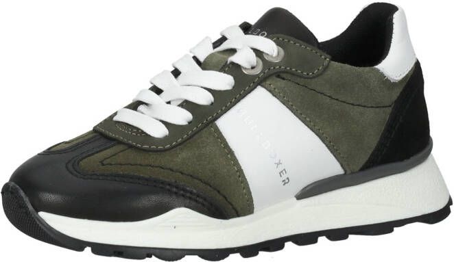 Bullboxer Aex002 Lage sneakers Leren Sneaker Jongens Groen - Foto 5