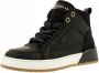 Bullboxer Aof500 Hoge sneakers Leren Sneaker Zwart - Thumbnail 3
