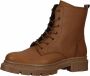Bullboxer Ankle Boot Bootie Women Female Chestnut Laarzen - Thumbnail 2