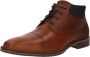 Bullboxer Heren Geklede Bottine Varesh Ankle Lace Cognac - Thumbnail 3