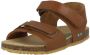 BunniesJR Bas Beach sandalen cognac Bruin Jongens Imitatieleer Effen 22 - Thumbnail 2