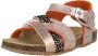 Bunnies Becky Beach sandalen lichtroze metallic Meisjes Imitatieleer Dierenprint 22 - Thumbnail 2