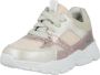 BunniesJR 224341-596 Meisjes Lage Sneakers Zilver Wit Roze Imitatieleer Leer Veters - Thumbnail 2