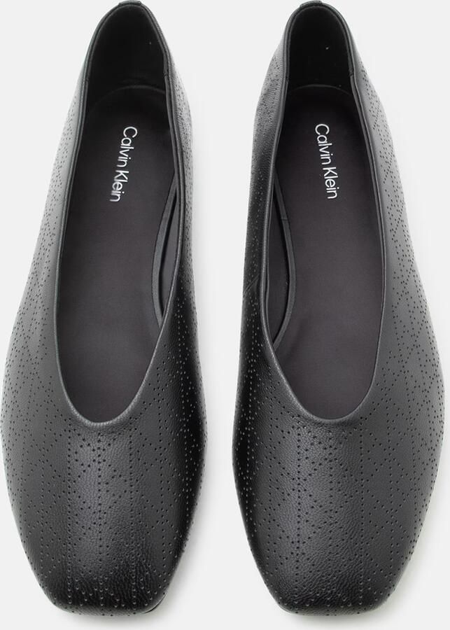 Calvin Klein Ballerina 'Liliana' zwart - Foto 3