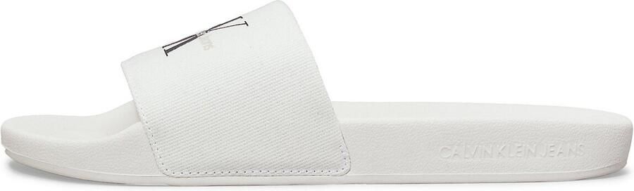 Calvin Klein Slippers SLIDE MONOGRAM WMNS badschoen slippers zomerpantolette strandschoen om in te stappen - Foto 11