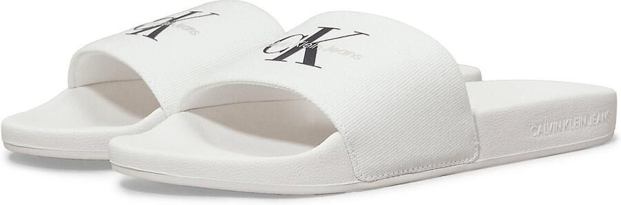 Calvin Klein Slippers SLIDE MONOGRAM WMNS badschoen slippers zomerpantolette strandschoen om in te stappen - Foto 10