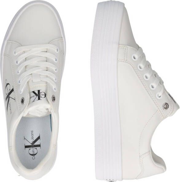 Calvin Klein Plateausneakers VULC FLATFORM LACEUP LOW LTH zachte schachtvering vrijetijdsschoen lage schoen veterschoen - Foto 6