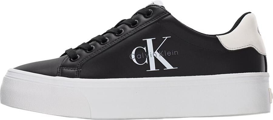 Calvin Klein Sneakers laag 'VULC' donkergrijs zwart wit - Foto 2