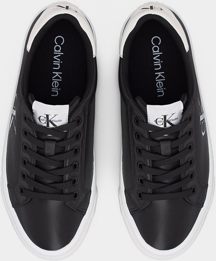 Calvin Klein Sneakers laag 'VULC' donkergrijs zwart wit - Foto 3