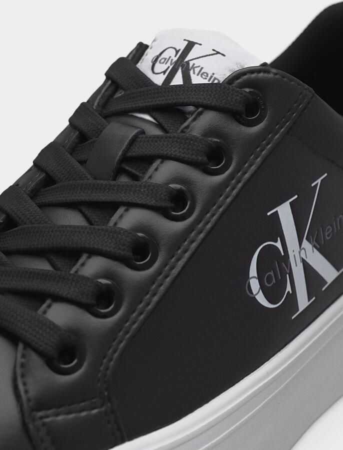 Calvin Klein Sneakers laag 'VULC' donkergrijs zwart wit - Foto 4